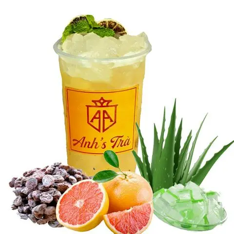 Hình ảnh Trà Bưởi Hồng Omai Nha Đam 