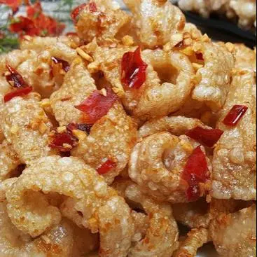 Hình ảnh Da heo chiên giòn 100g