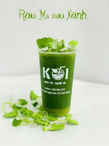 Hình ảnh Rau má đậu xanh