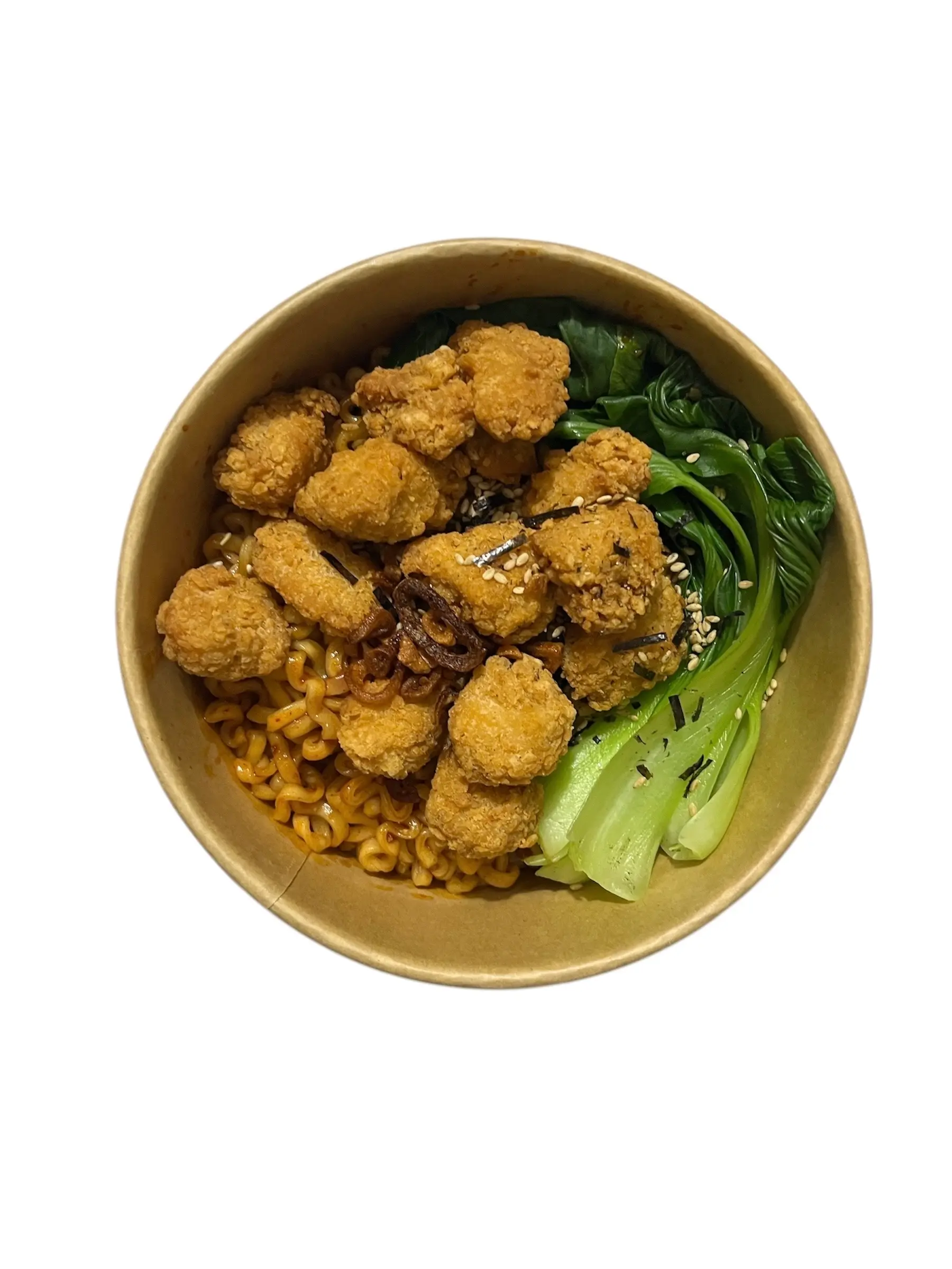 Hình ảnh Mì cay Samyang + Gà viên lắc phô mai