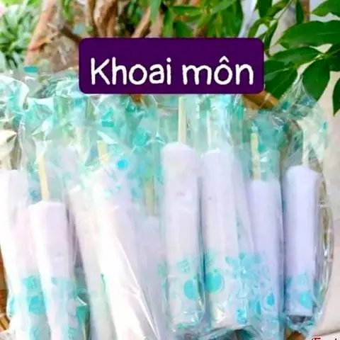 Hình ảnh Kem ống vị khoai môn