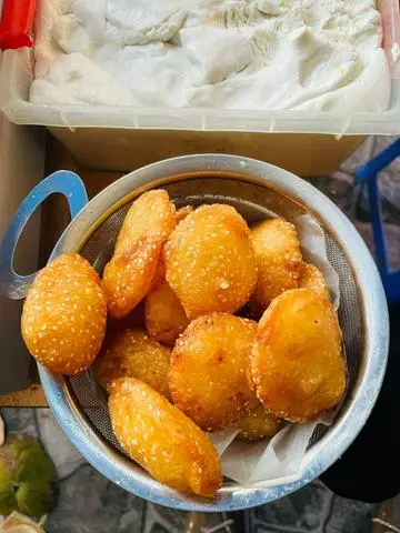 Hình ảnh Bánh rán vị bắc ( bánh cam) 
