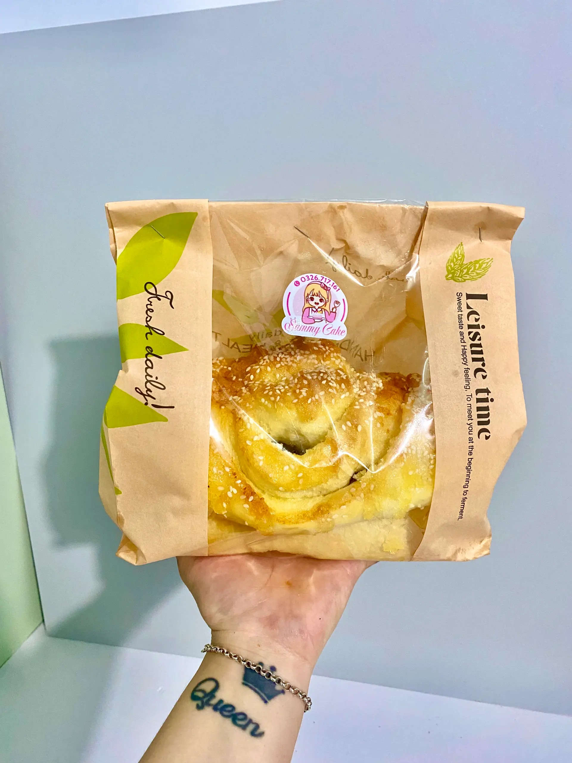 Hình ảnh Bánh nho dừa phô mai