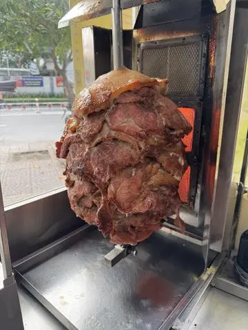 Hình ảnh bánh tacos pháp nhân tôm xù bơ pho mai