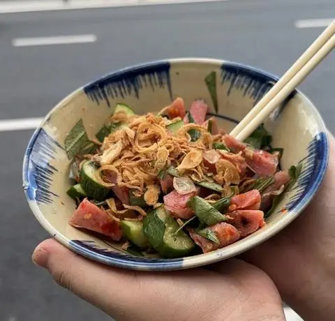 Hình ảnh Nem chua trộn