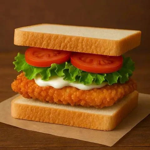 Hình ảnh Sandwich Tôm Hơi No