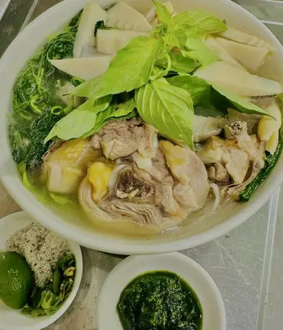 Hình ảnh bún gà tô thường