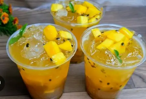 Hình ảnh trà xoài chanh dây 