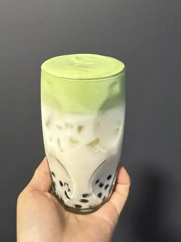 Hình ảnh Sữa Tươi Trân Châu kem matcha