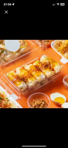 Hình ảnh Bánh tráng cuốn lòng đào chấm sốt muối tắc hành phi