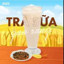 Hình ảnh Trà Sữa Gạo Rang - Ly Khổng Lồ 