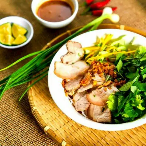 Hình ảnh Bún mắm nêm thịt luộc