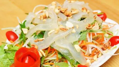 Hình ảnh gỏi sứa 