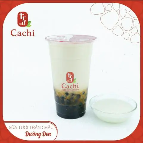 Hình ảnh Sữa tươi trân châu đường đen