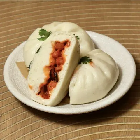 Hình ảnh BÁNH BAO XÁ XÍU CHAY