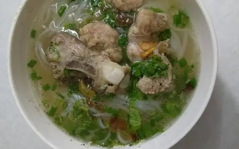 Hình ảnh mì gói sườn sụn 