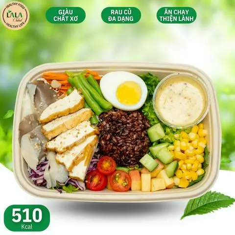 Hình ảnh Salad Rau củ trái cây chay