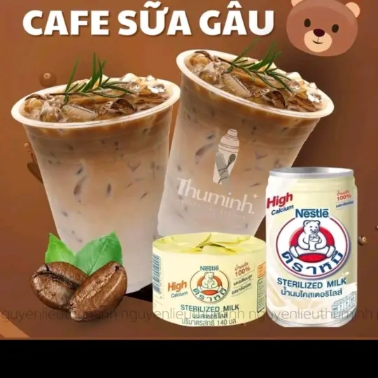 Hình ảnh COFFEE sữa gấu Thái Lan 