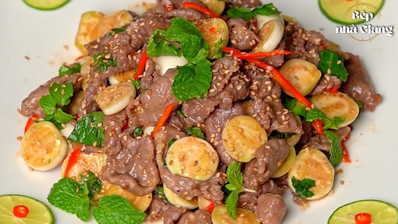Hình ảnh Gỏi Bò Cà Pháo
