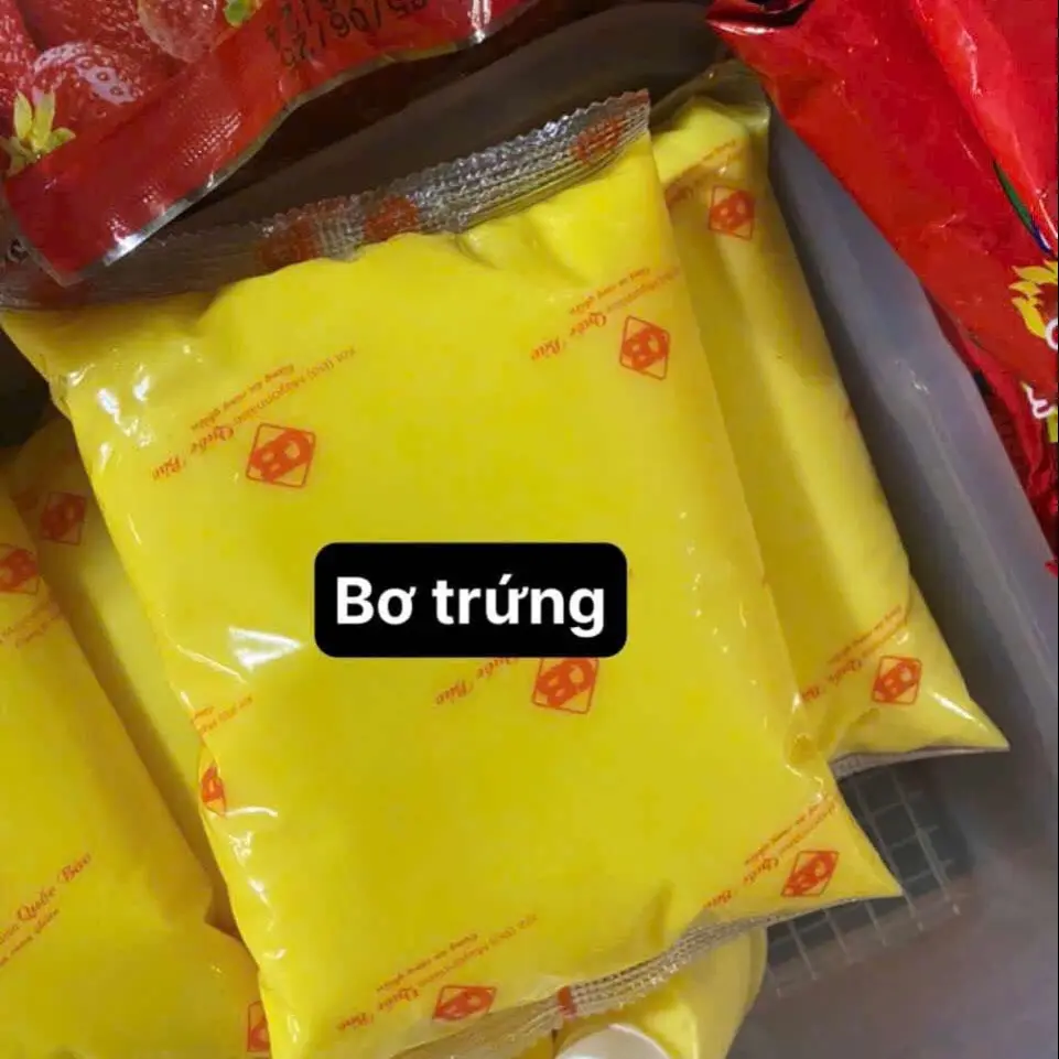 Hình ảnh Bơ vàng trứng gà nguyên gói 