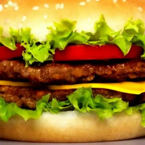 Hình ảnh Hamburger 2 miếng gà