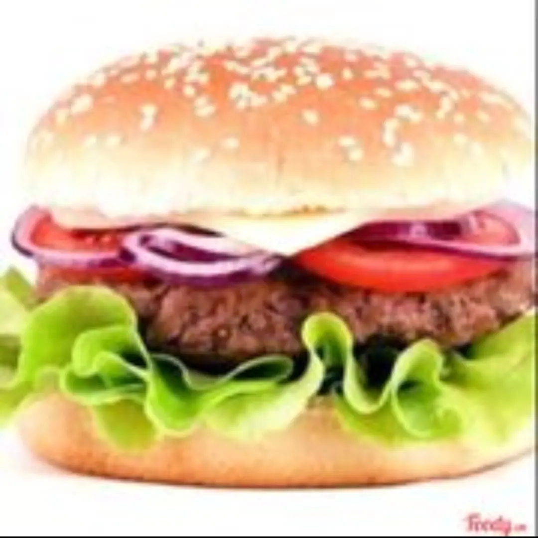 Hình ảnh Hamburger bò + phô mai