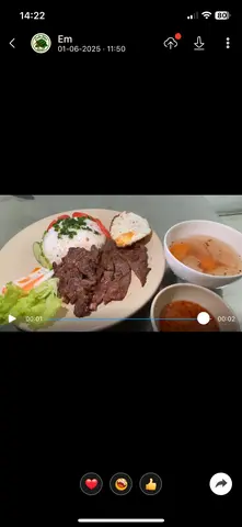 Hình ảnh Cơm sườn vừa - trứng ốp la