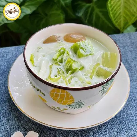 Hình ảnh Chè dừa non lá nếp