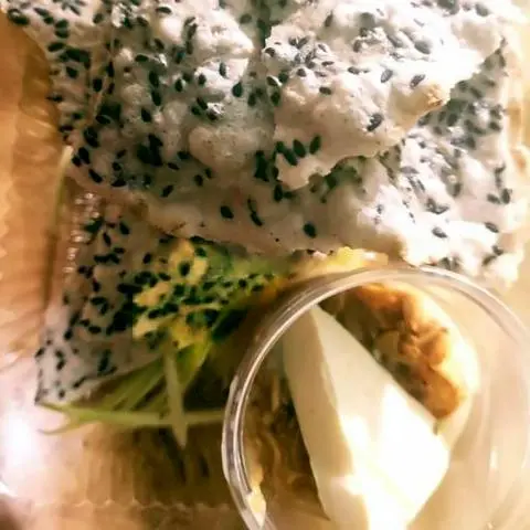 Hình ảnh Bánh đa bơ dầm phô mai bò cười