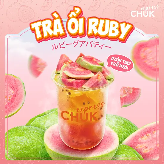 Hình ảnh [MÓN MỚI] Trà Ổi Ruby 