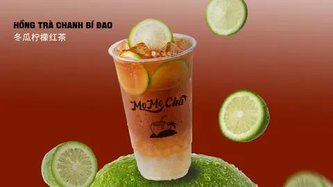 Hình ảnh HỒNG TRÀ CHANH BÍ ĐAO