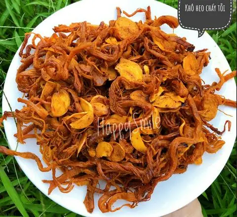 Hình ảnh Khô Heo Cháy Tỏi (250 gram)