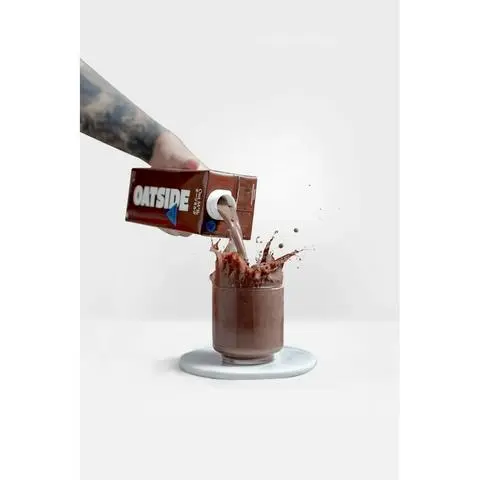 Hình ảnh cacao sữa yến mạch kem muôi