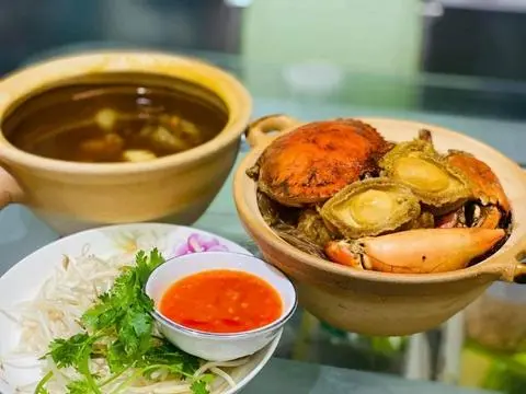 Hình ảnh Miến xào Cua Đế Vương 2 Cua