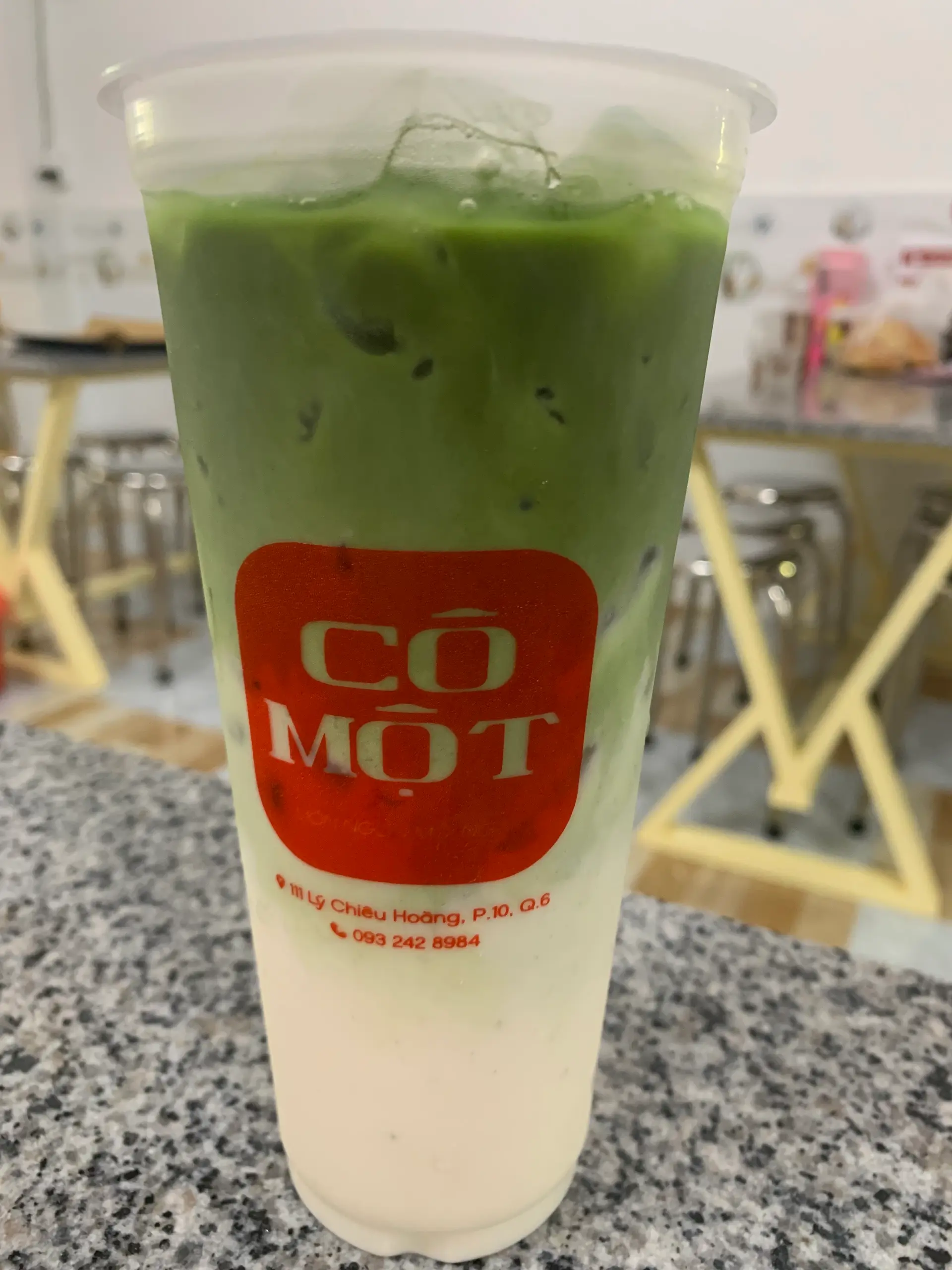Hình ảnh Sữa gấu matcha