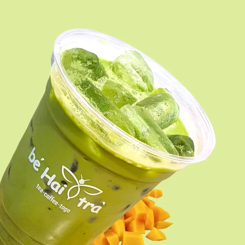 Hình ảnh Matcha Latte Xoài - Sữa Bò
