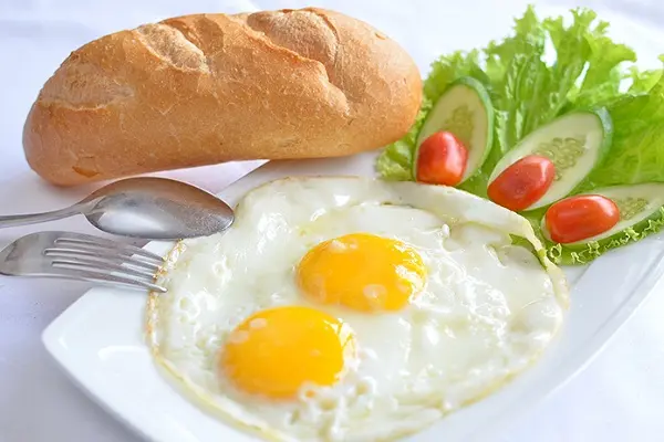 Hình ảnh Bánh mì ốp la