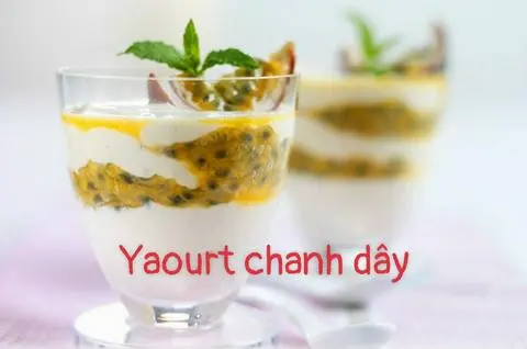 Hình ảnh yaourt chanh dây 