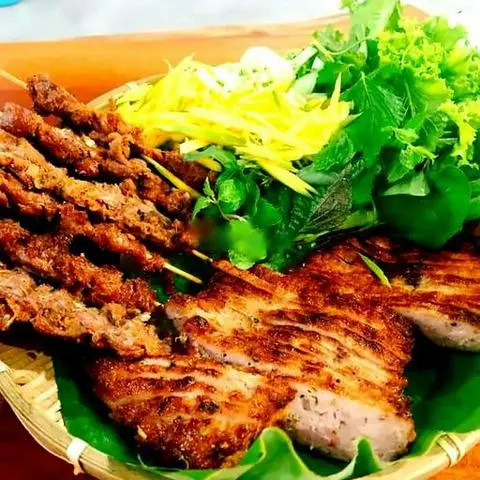 Hình ảnh Combo xiên nướng cuốn
