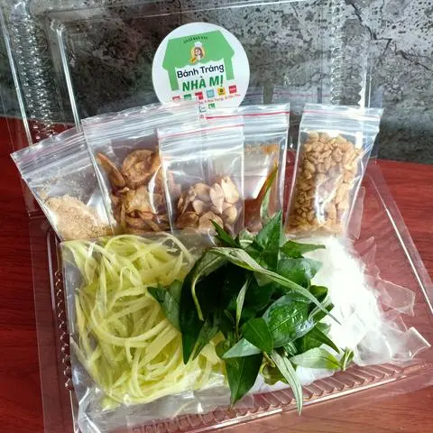 Hình ảnh Bánh Tráng DS tự trộn (ĂN CHAY ĐC)