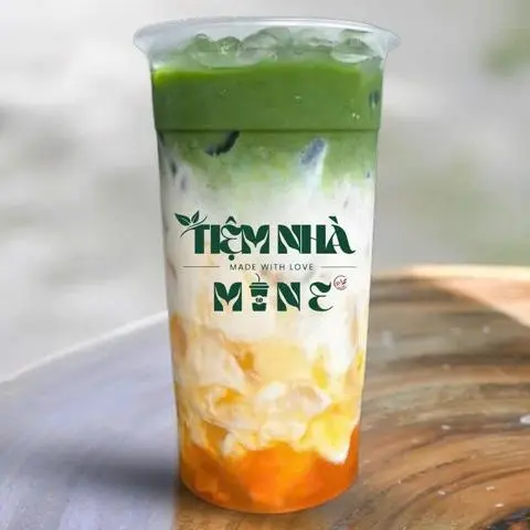 Hình ảnh Matcha Latte Đào