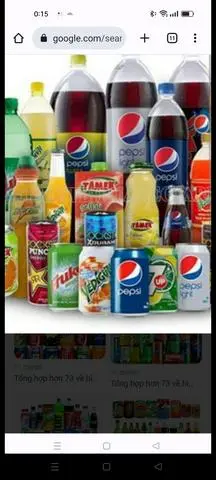 Hình ảnh 1 chai ,lon Pepsi ướp lạnh 