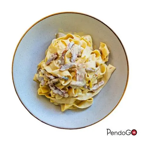 Hình ảnh Tagliatelle porcini and speck