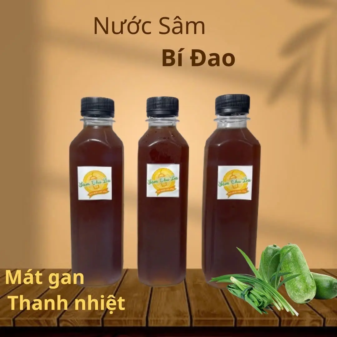 Hình ảnh Combo 3 chai sâm bí đao