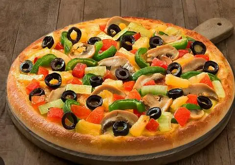Hình ảnh Vegetable pizza - rau củ