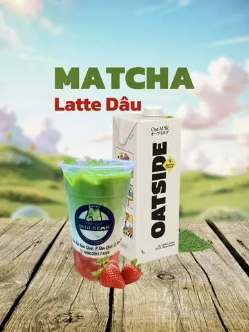 Hình ảnh Matcha Latte Dâu (L)