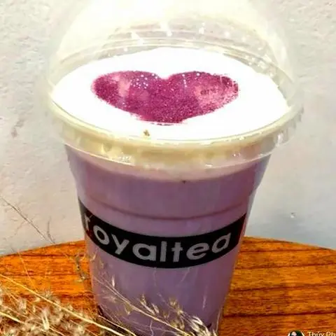 Hình ảnh  sữa tươi latte khoai môn phô mai