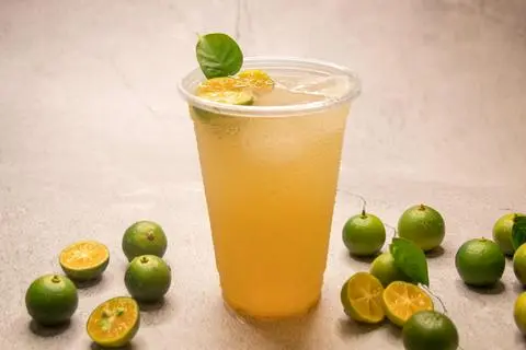 Hình ảnh Lục trà chanh vàng mật ong - 700ml