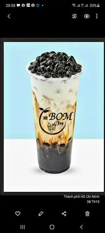 Hình ảnh Sữa tươi socola đường đen
