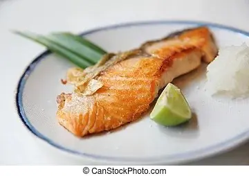 Hình ảnh SD20 - cá hồi sốt teriyaki